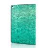 iPad 10.2 Fodral Krokodilmönster Glitter Grön