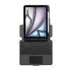 iPad 10.9/11/Air 10.9/Air 11/Pro 11 Fodral med Tangentbord VersaVu Bluetooth Keyboard Case Nordic Svart