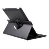 iPad (2/3/4) Fodral 360 Grader Litchi PU-läder Svart