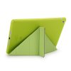 iPad 9.7 Fodral PU-läder TPU Origami Stativ Grön