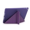 iPad 9.7 Fodral PU-läder TPU Origami Stativ Lila