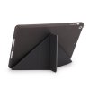 iPad 9.7 Fodral PU-läder TPU Origami Stativ Svart