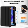 iPad Air 11 (M2/M3)/iPad Pro 11 (gen 2/3/4) Fodral Folio Case Basic Svart