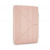 iPad Air 13 (M2/M3) Fodral Origami No3 Pencil Case Metallic Rosa