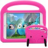 iPad 9.7/iPad Air 1/2 Skal för Barn Sparv Stativ Magenta