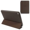 iPad Mini 4 Smart Fodral Stativfunktion PU-läder Mörkbrun