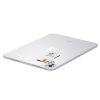 iPad Pro 11 (M4/M5)/iPad Pro 13 (M4/M5) Kameraskydd Glas.tR EZ Fit Optik Metal Silver