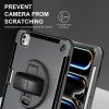 iPad Pro 11 (M4/M5) Skal Rugged Case Grip Svart