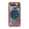 iPhone 11 Baksida med Komplett Ram Premium - Röd