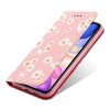 iPhone 11 Fodral Glitter Blommönster Rosa