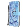 iPhone 11 Fodral Motiv Blå Fjäril och Blommor