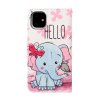 iPhone 11 Fodral Motiv Elefant Hello