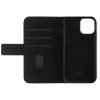 iPhone 11 Fodral Premium Wallet Kortfack Svart