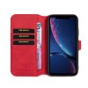 iPhone 11 Plånboksfodral Retro Kortfack Röd