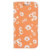 iPhone 11 Pro Fodral Glitter Blommönster Orange