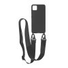iPhone 11 Pro Max Skal Silikon med Halsband Svart
