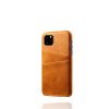 iPhone 11 Pro Max Skal med Två Kortfack Ljusbrun