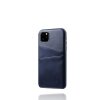 iPhone 11 Pro Max Skal med Två Kortfack Mörkblå