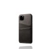 iPhone 11 Pro Max Cover med Kortholder til to kort Sort