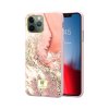 iPhone 11 Pro Max Skal Pink Marble Gold
