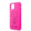 iPhone 11 Pro Max Skal Silicone Cover Magenta