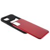 iPhone 11 Pro Max Skal Sky Slide Inbyggt Kortfack Röd