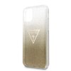 iPhone 11 Pro Max Skal Solid Glitter Cover Guld