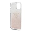 iPhone 11 Pro Max Skal Solid Glitter Cover Rosa