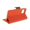 iPhone 11 Pro Plånboksfodral Canvas Diary Kortfack Orange