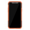 iPhone 11 Pro Skal Hårdplast TPU Däckmönster Stativfunktion Svart Orange