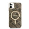 iPhone 11 Skal 4G Pattern MagSafe Brun