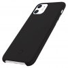 iPhone 11 Skal Back Cover Snap Luxe Leather Svart