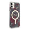 iPhone 11 Skal Flower MagSafe Kaki