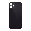 iPhone 12 Baksida Glas med Självhäftande tejp - Svart