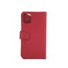 iPhone 12 Mini Etui Fashion Edition Löstagbart Cover Saffiano Red