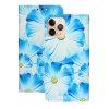 iPhone 12 Mini Fodral Motiv Blåa Blommor