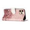 iPhone 12 Mini Fodral Motiv Rosa Glitter