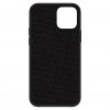 iPhone 12/iPhone 12 Pro Skal Back Cover Snap Luxe Leather Svart