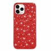 iPhone 12/iPhone 12 Pro Skal Glitter Röd