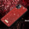 iPhone 12/iPhone 12 Pro Skal Glitter Röd