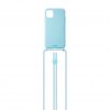 iPhone 12/iPhone 12 Pro Skal HUEX PASTELS Necklace Baby Blue