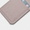 iPhone 12/iPhone 12 Pro Skal Leather Backcover Rose