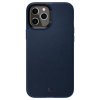 iPhone 12/iPhone 12 Pro Skal Leather Brick Navy