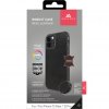 iPhone 12/iPhone 12 Pro Skal Robust Case Real Leather Svart