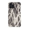 iPhone 12/iPhone 12 Pro Skal Växtbaserat Graffiti Heart Black White