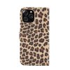 iPhone 12/iPhone 12 Pro Fodral Leopardmönster Brun