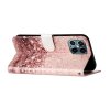 iPhone 12/iPhone 12 Pro Fodral Motiv Rosa Glitter