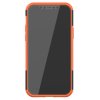 iPhone 12/iPhone 12 Pro Skal Däckmönster Stativfunktion Orange