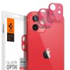 iPhone 12 Mini Kameralinsskydd Glas.tR Optik 2-pack Röd