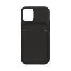 iPhone 12 Mini Skal Korthållare Svart
